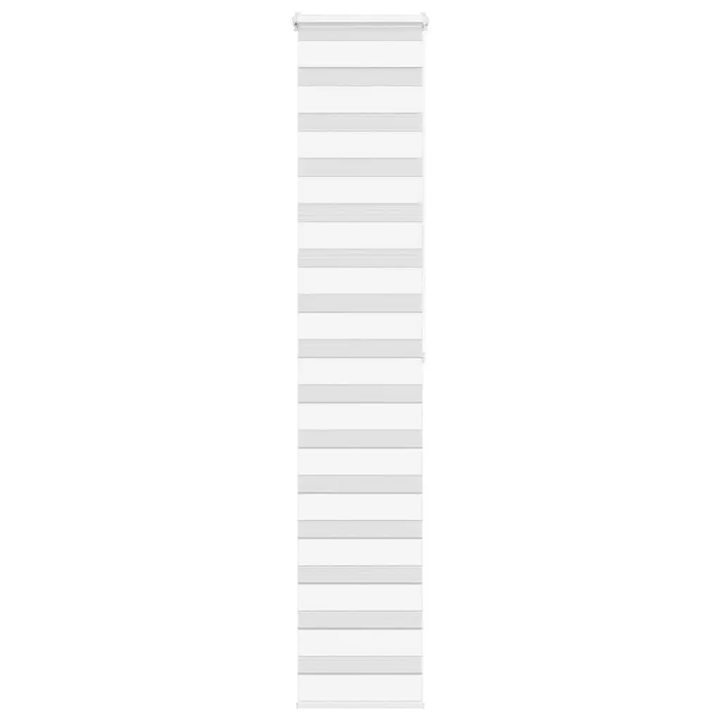 vidaXL Sebragardin hvit 45x200 cm stoff bredde 40,9 cm polyester