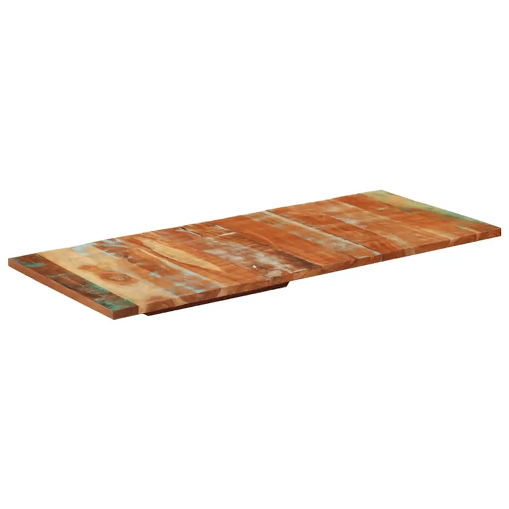 vidaXL Rektangulær bordplate 60x140 cm 25-27 mm gjenvunnet heltre
