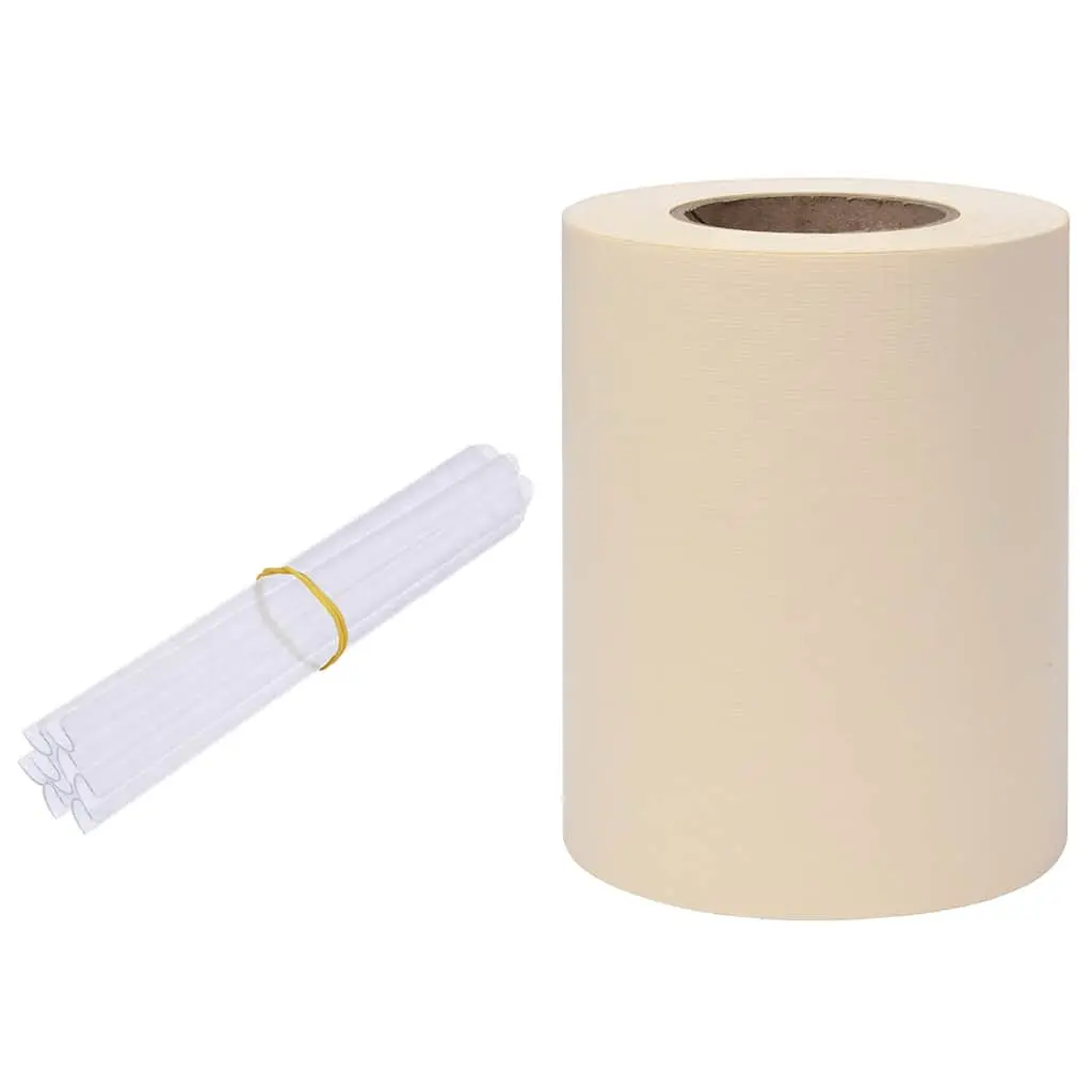 vidaXL Innsynslist PVC 70x0,19 m kremfarget