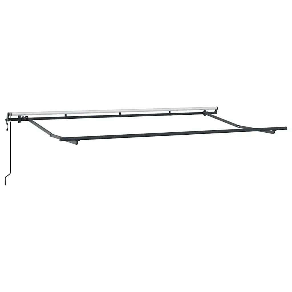 vidaXL Markiseramme Antrasitt 4 x 2 m Metall