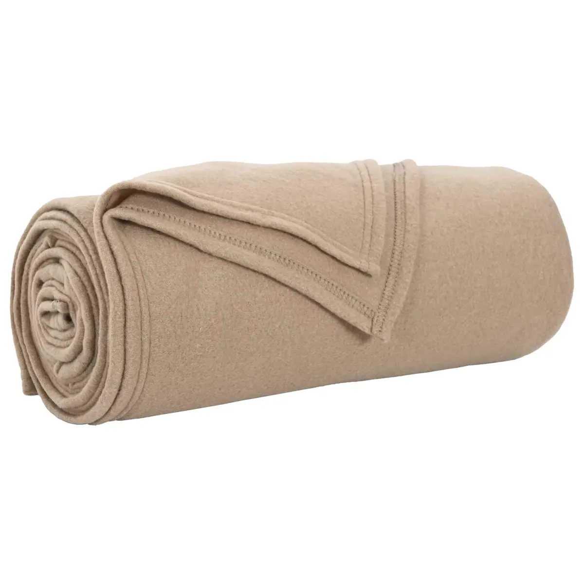 vidaXL Teppe Kamel 170 x 130 cm 0.34 kg Fleece