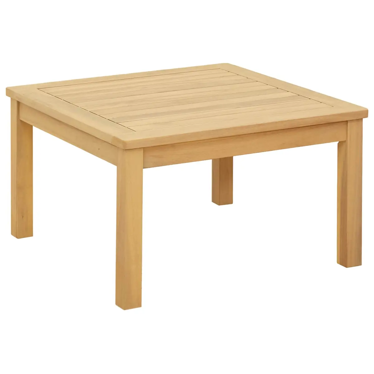 vidaXL Kaffebord Lett akasie 60 x 60 x 36 cm Solid akasietre