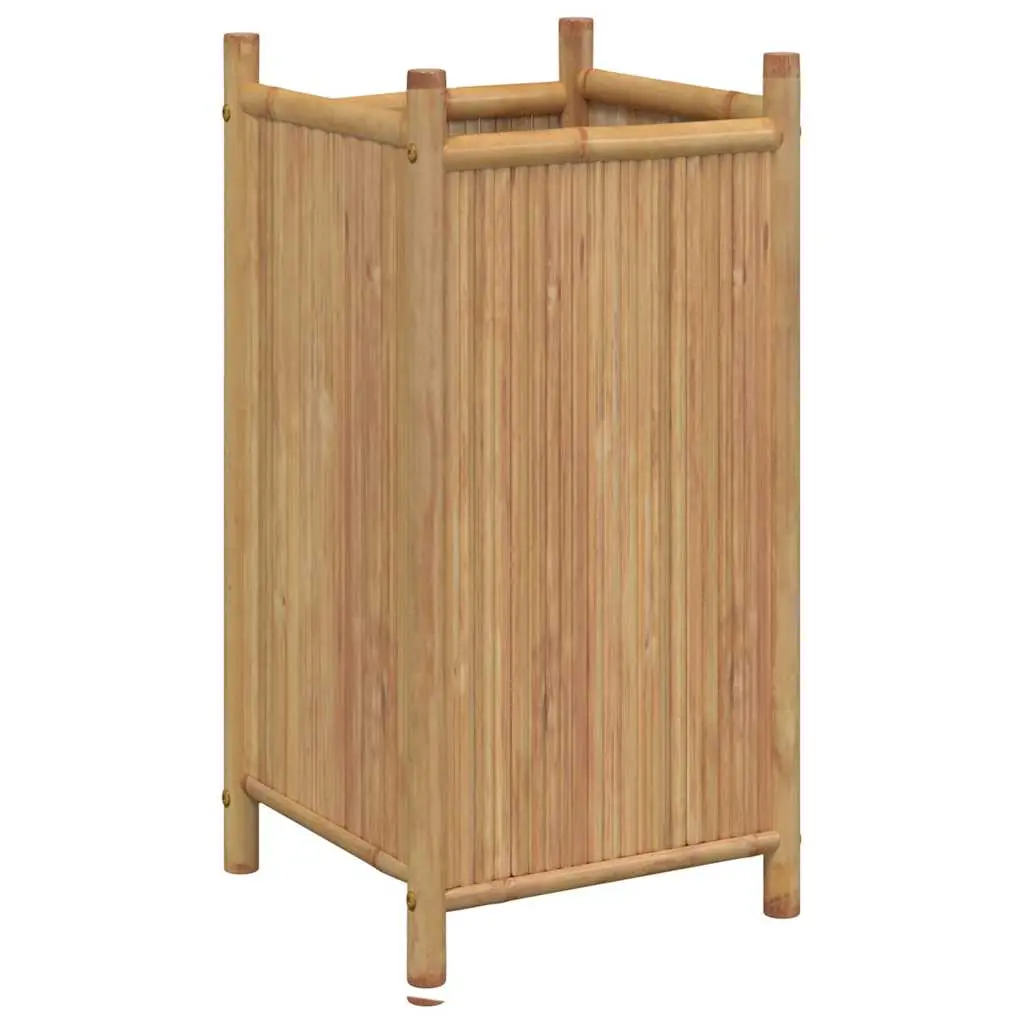 vidaXL Plantekasse 40x40x80 cm bambus