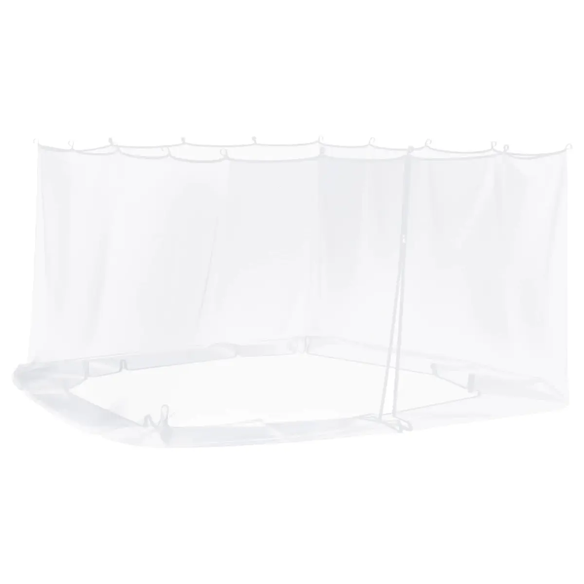 vidaXL Myggnett for hagepavillon 220 mesh Hvit 4,5 x 3 x 2 m Polyester