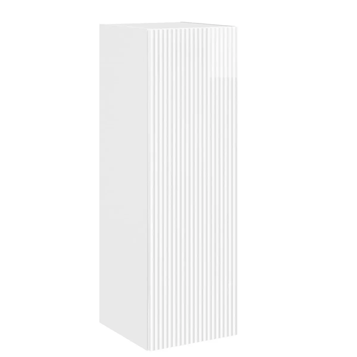 vidaXL Vegghengt Badskap Høgglans hvit 33 x 34,5 x 100 cm