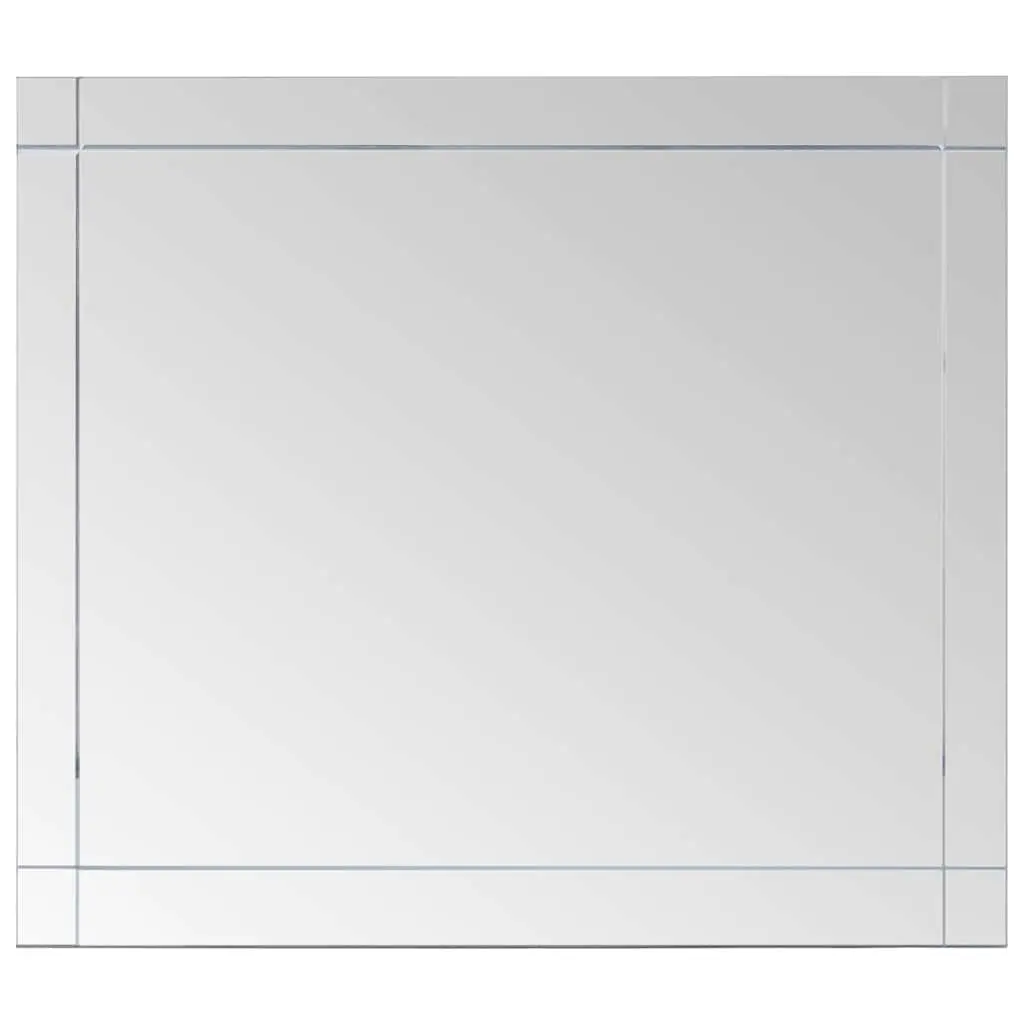 vidaXL Veggspeil 100x60 cm glass