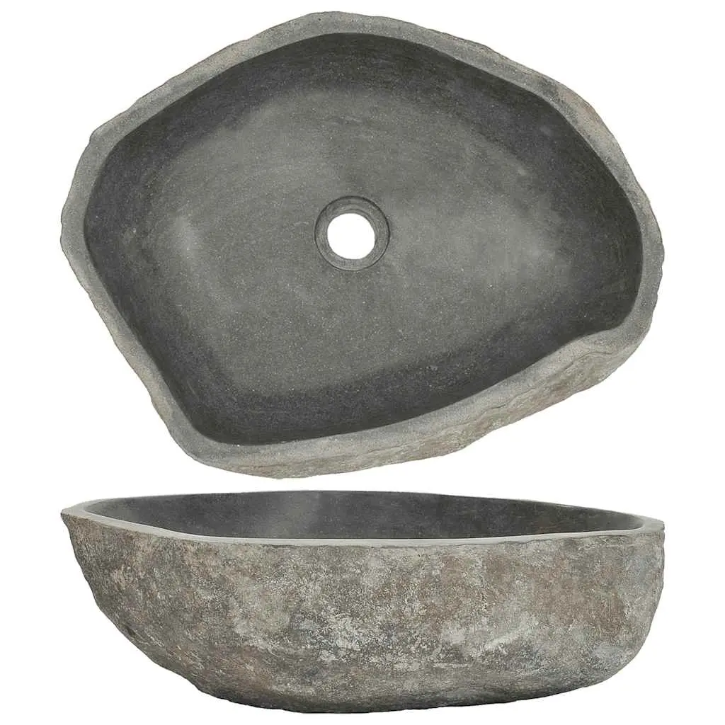 vidaXL Servant elvestein oval (45-53)x(34-41) cm