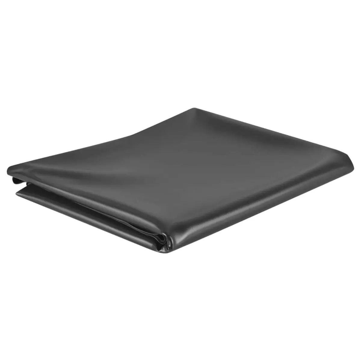 vidaXL Damfolie 7 x 4 m PVC 0,5 mm Svart
