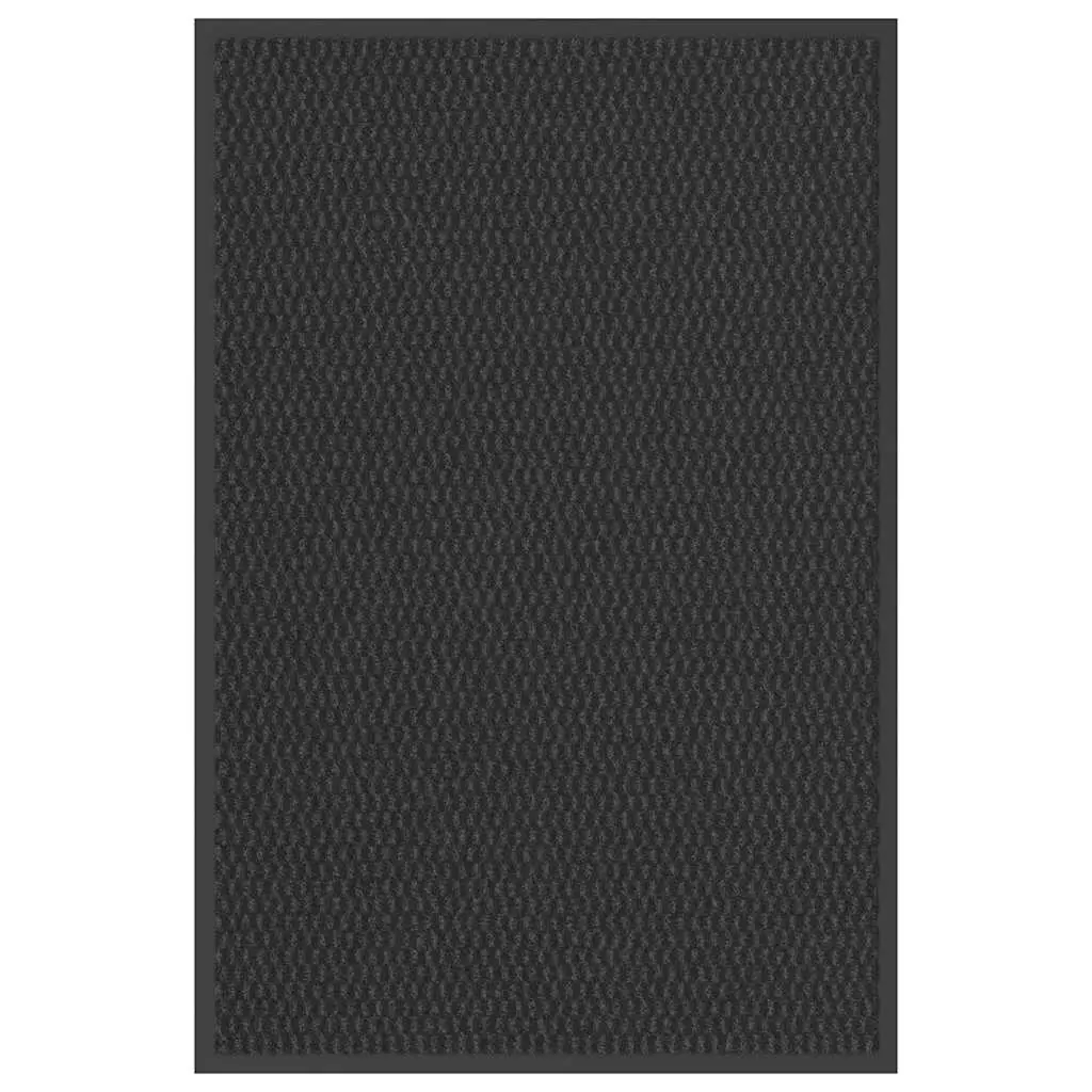 vidaXL Dørmatte Sort 60x90 cm