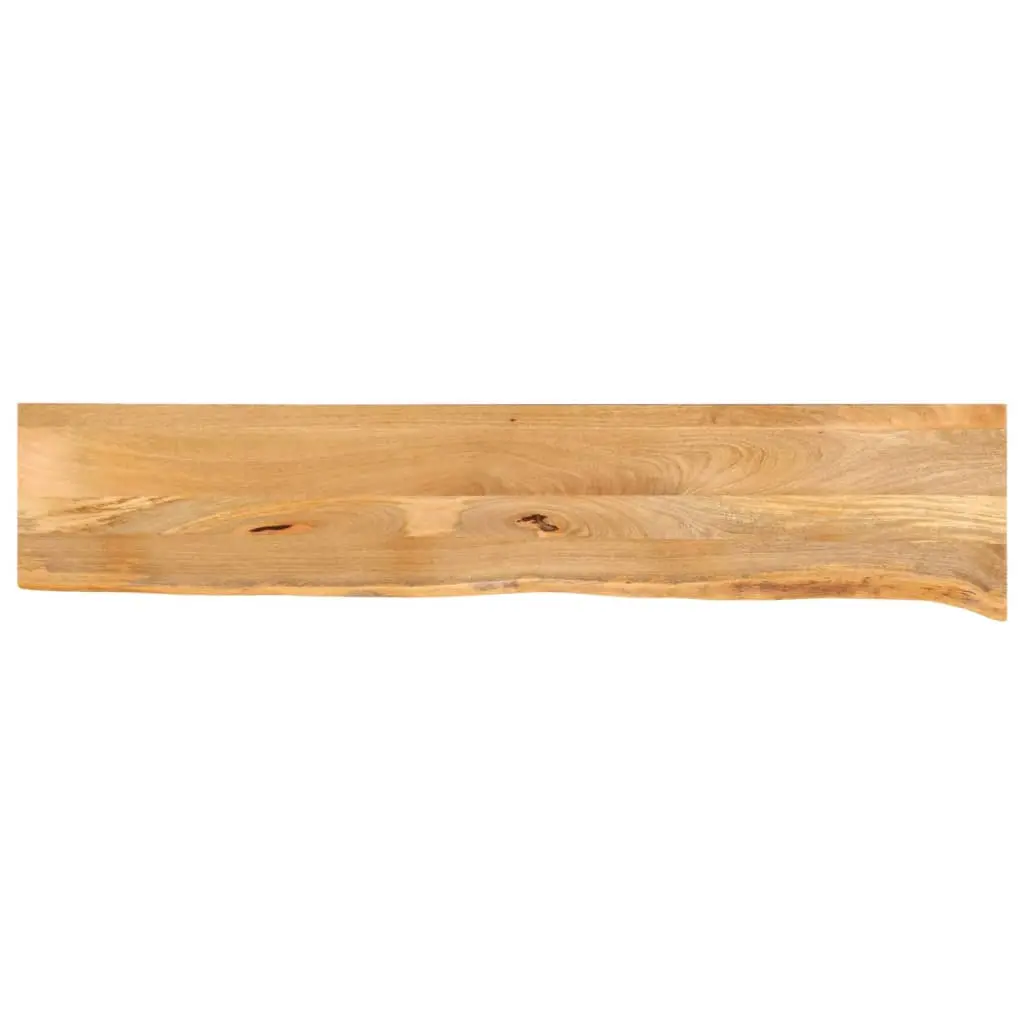 vidaXL Bordplate 160x40x3,8 cm naturlig kant heltre mango