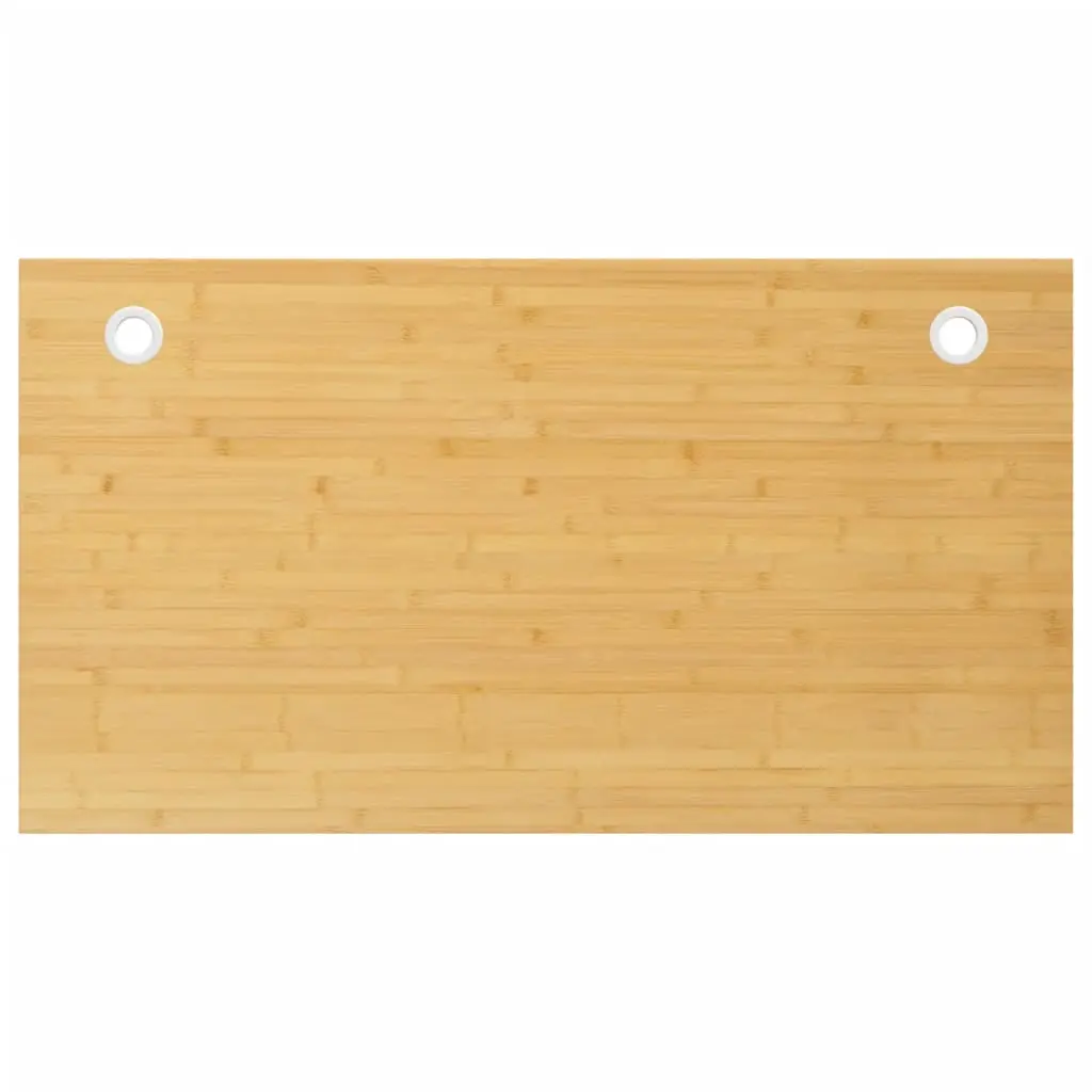 vidaXL Skrivebordsplate 100x60x4 cm bambus