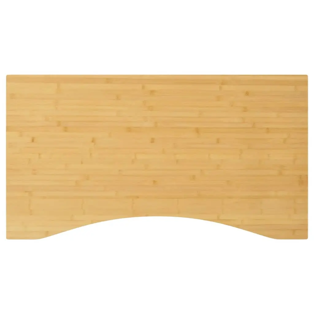 vidaXL Skrivebordsplate 100x60x2,5 cm bambus