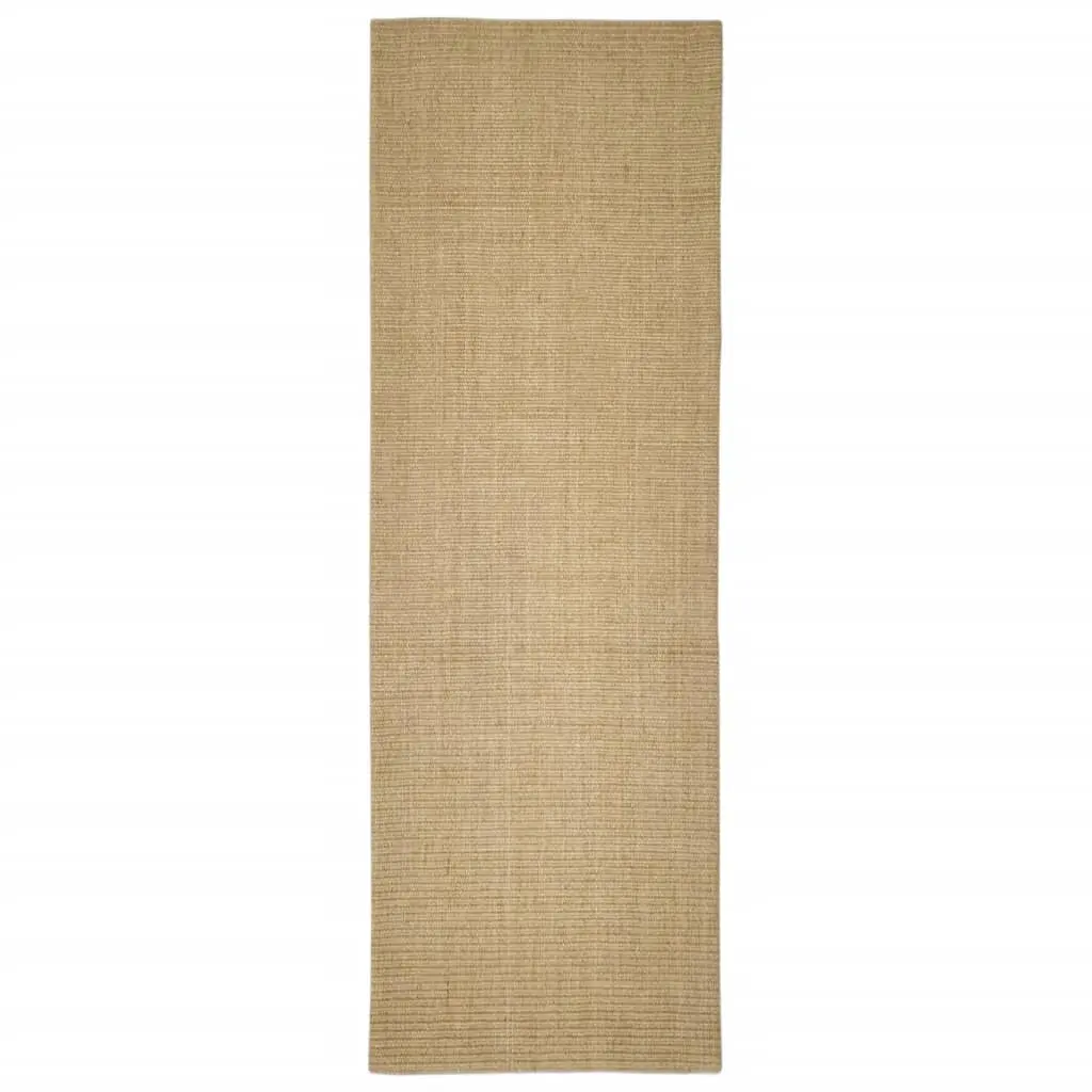 vidaXL Sisalteppe for klorestolpe 66x200 cm