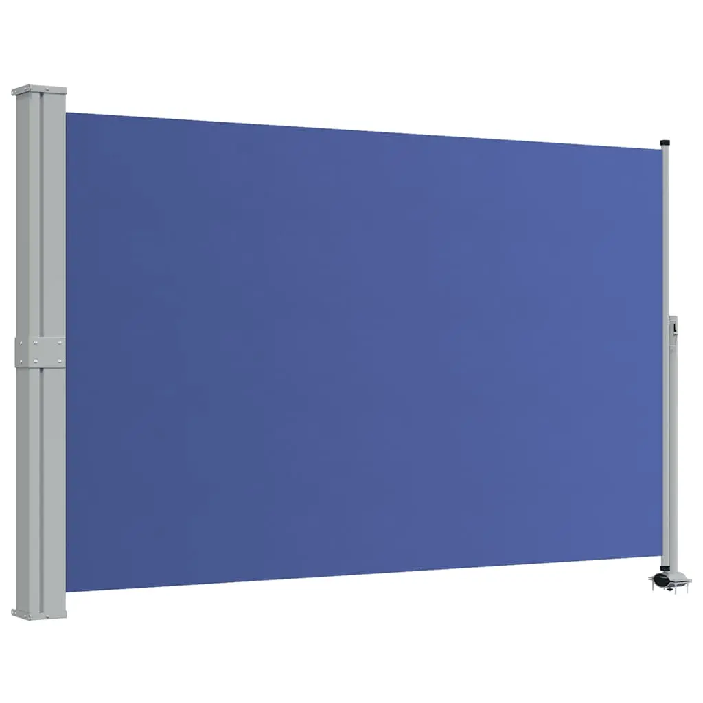 vidaXL Uttrekkbar sidemarkise 160x300 cm blå
