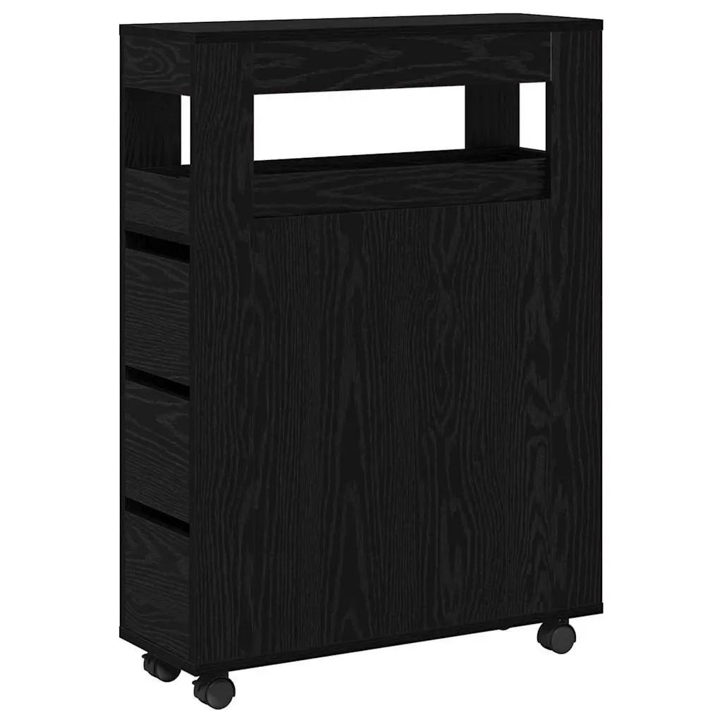 vidaXL Baderomsinnredningssett 65 x 23 x 87 cm Konstruert tre