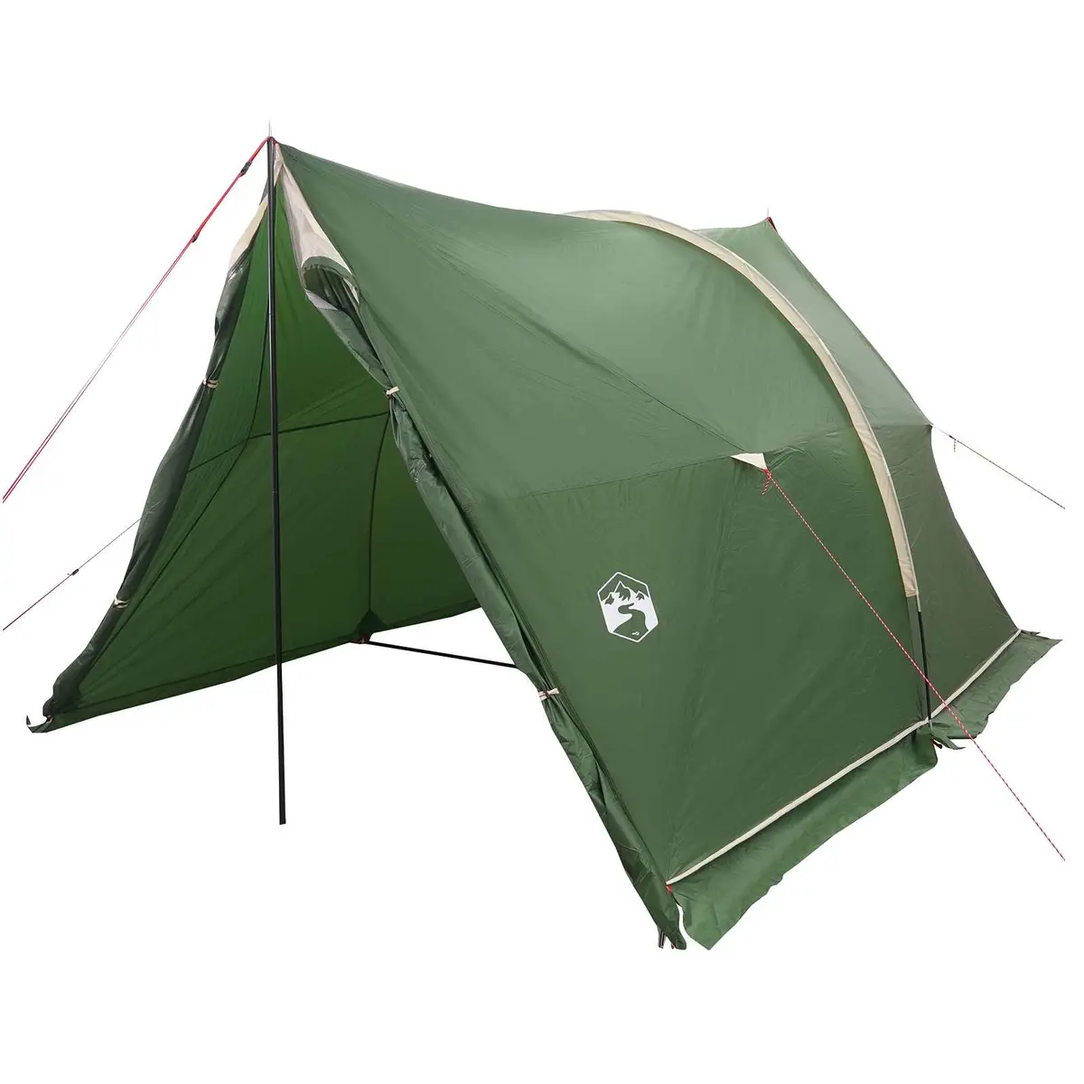 vidaXL Vannavvisende party telt Grønn 185T Polyester med PU Belegg