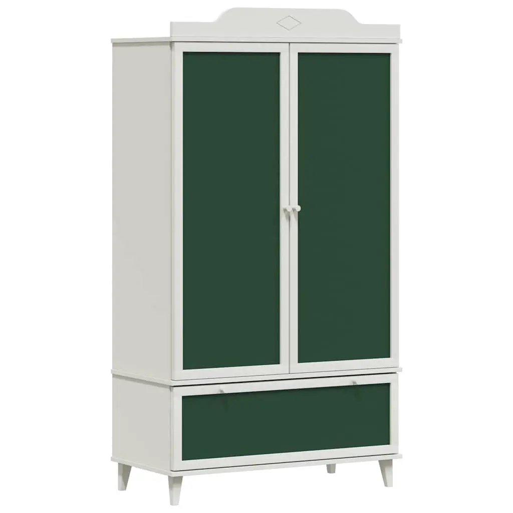 vidaXL Barnas kreative oppbevaring ROROS Hvit 90 x 45 x 165 cm