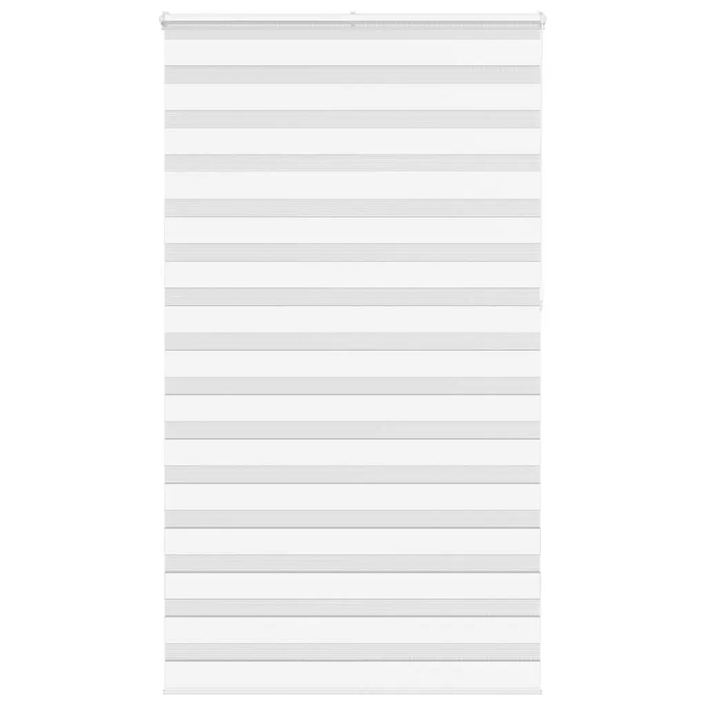 vidaXL Sebragardin hvit 125x230 cm stoff bredde 120,9 cm polyester