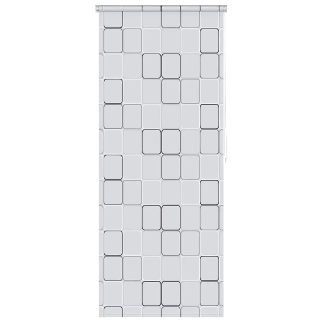 vidaXL Dusjforheng 120x240 cm kvadrat