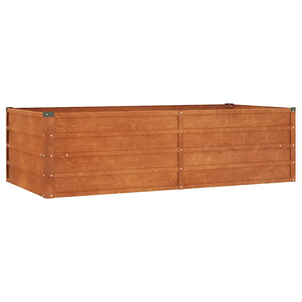 vidaXL Høybed rust 160x80x45 cm cortenstål