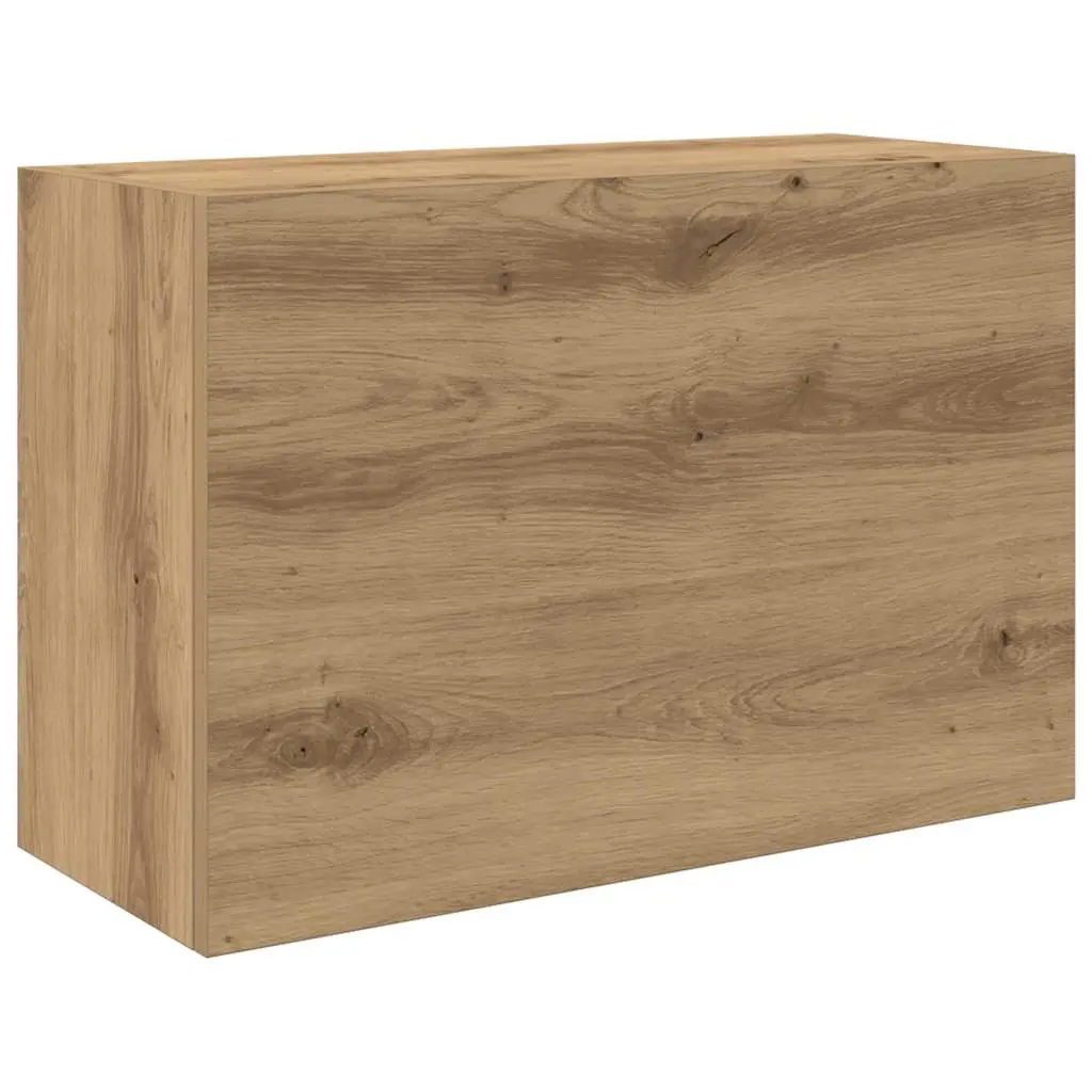 vidaXL Veggskap til baderom artisan eik 60x25x40 cm konstruert tre