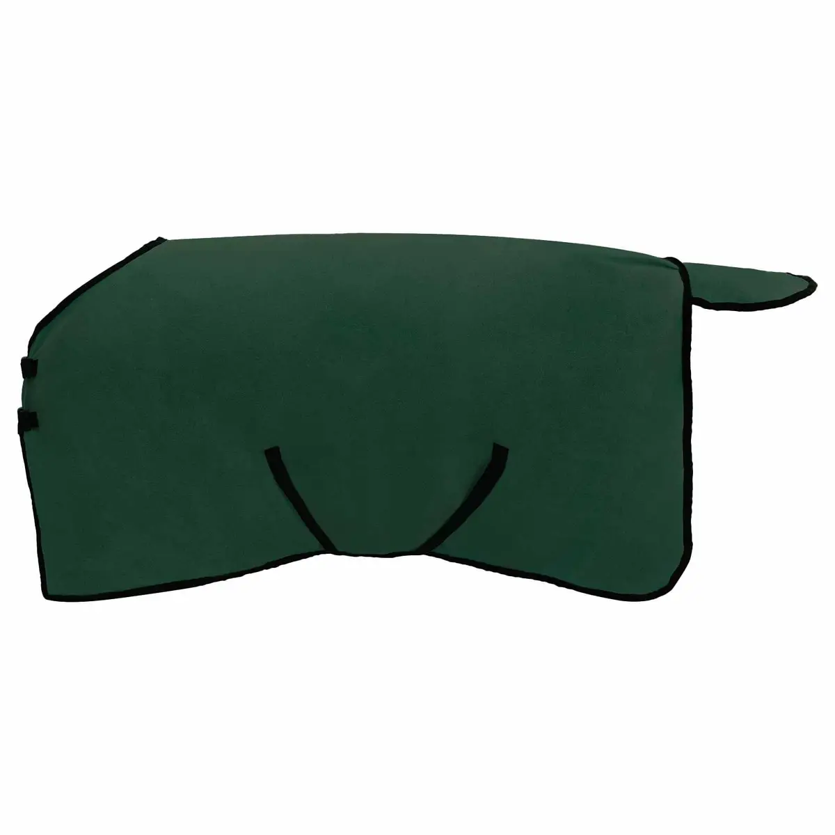 vidaXL Hestepledd Kraftig mørk grønn 115 cm Polyester Fleece