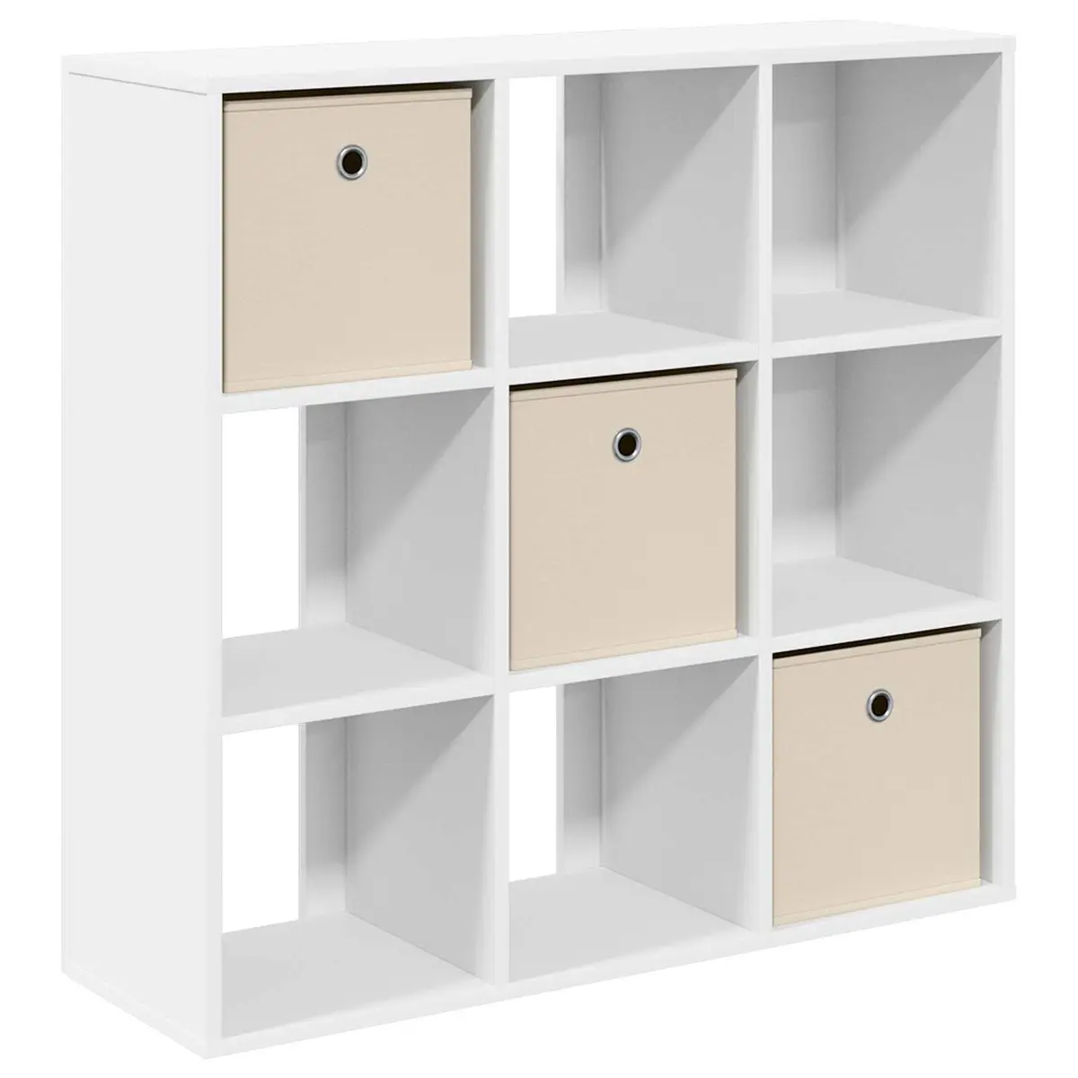 vidaXL Serviesskap Hvit 88,5 x 29 x 84,5 cm