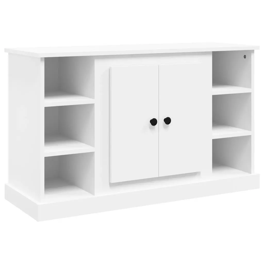 vidaXL Skjenk hvit 100x35,5x60 cm konstruert tre