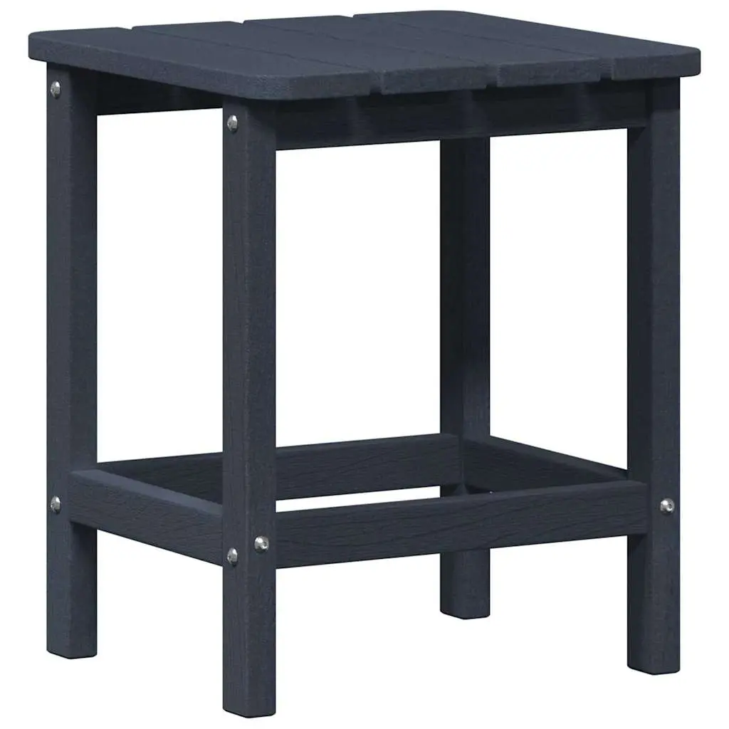 vidaXL Sidetabell Marineblå 38 x 38 x 46 cm Polyethylen