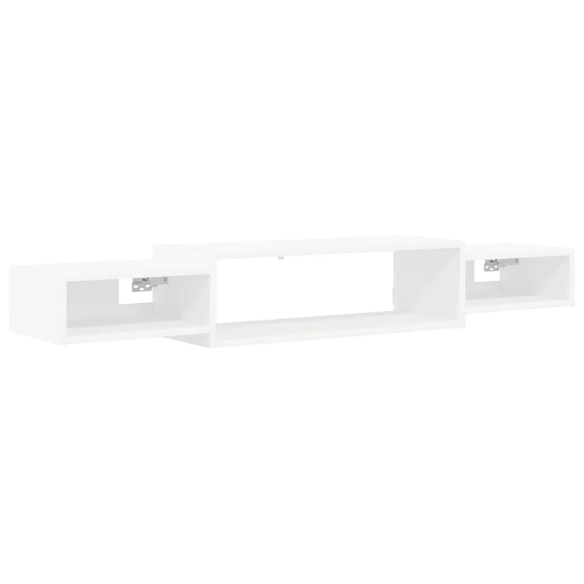 vidaXL Vegghengt TV-skap Veggmontert Hvit 140 x 28 x 21 cm