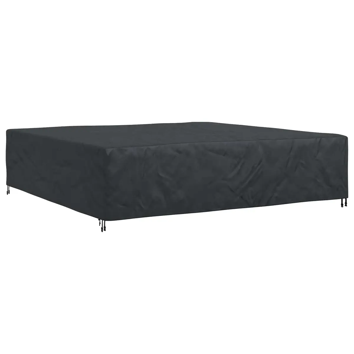 vidaXL Møbelbeskyttelse Ensfarget Svart 300 x 300 x 70 cm 210D