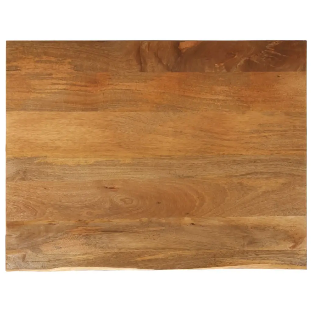 vidaXL Bordplate 100x80x2,5 cm naturlig kant heltre mango