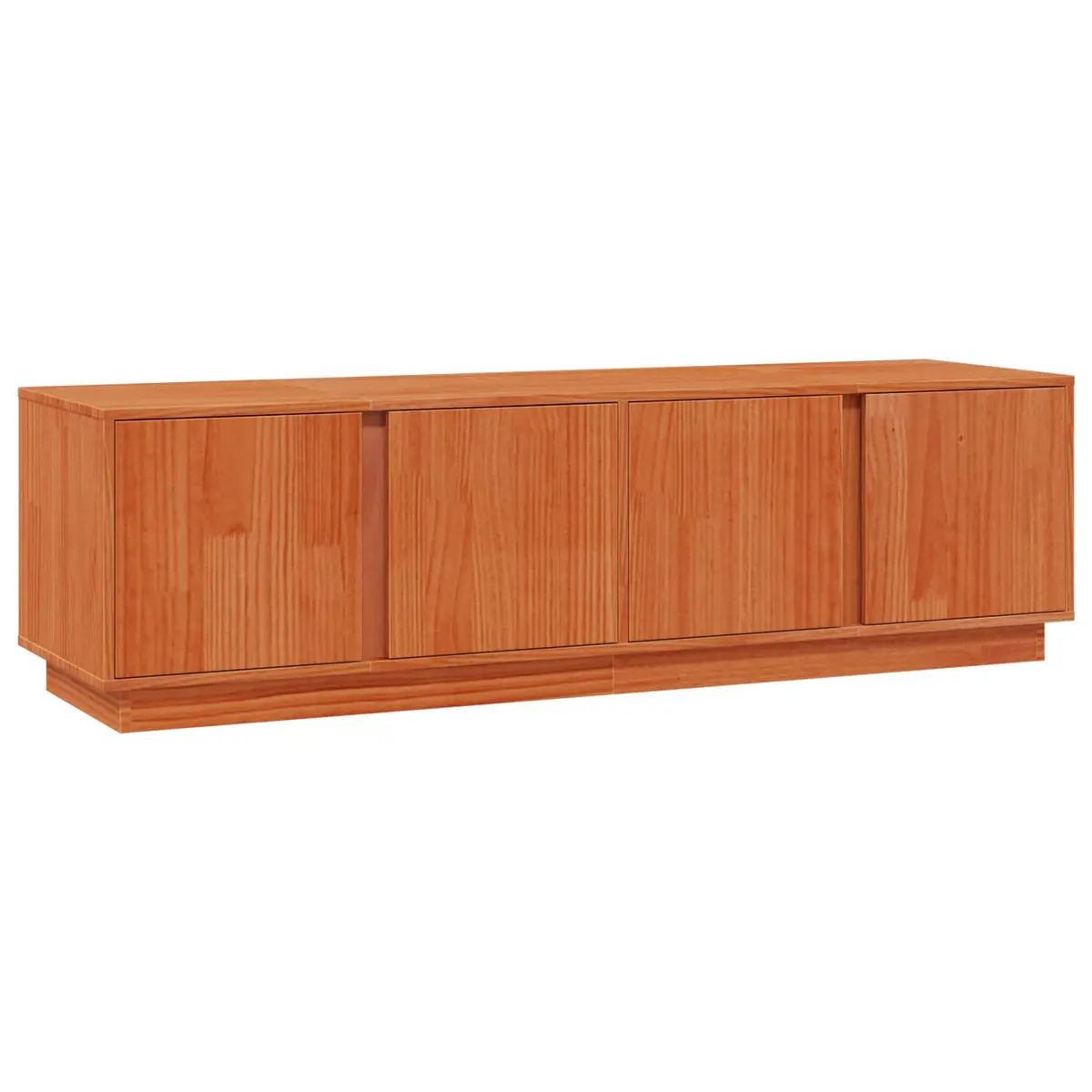 vidaXL TV-skap VoksBrun 140 x 40 x 40 cm Massiv furu