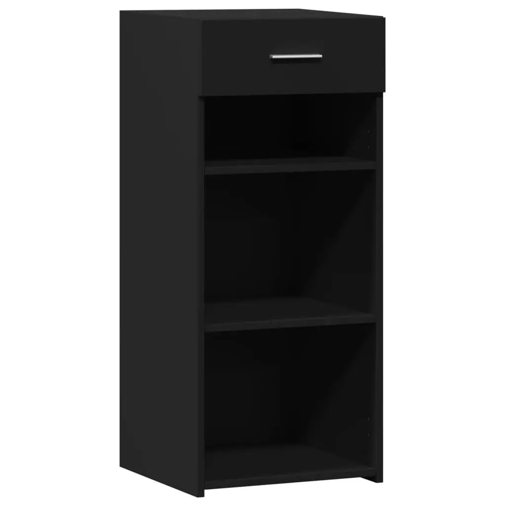 vidaXL Skjenk svart 40x42,5x93 cm konstruert tre