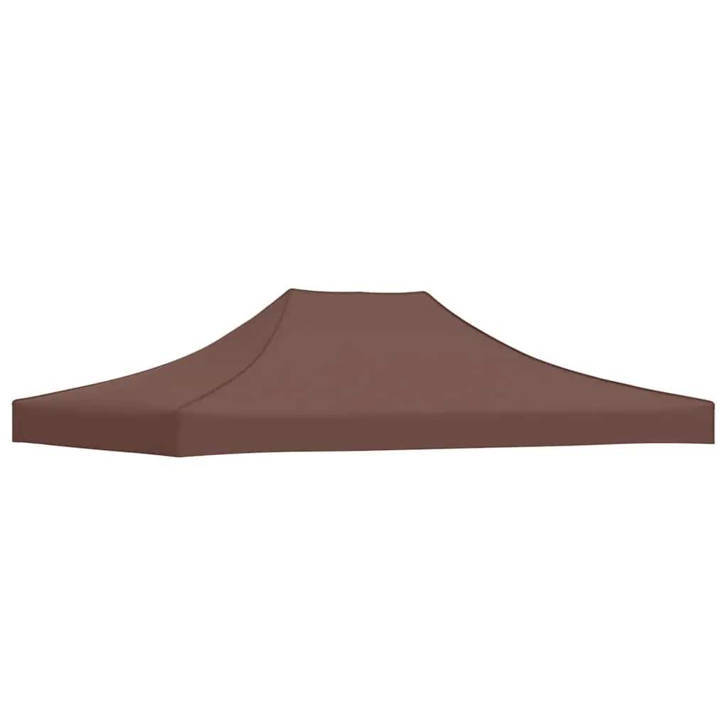 vidaXL Teltduk for festtelt 4x3 m brun 270 g/m²