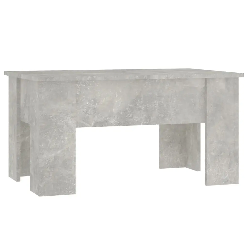 vidaXL Salongbord betonggrå 79x49x41 cm konstruert tre