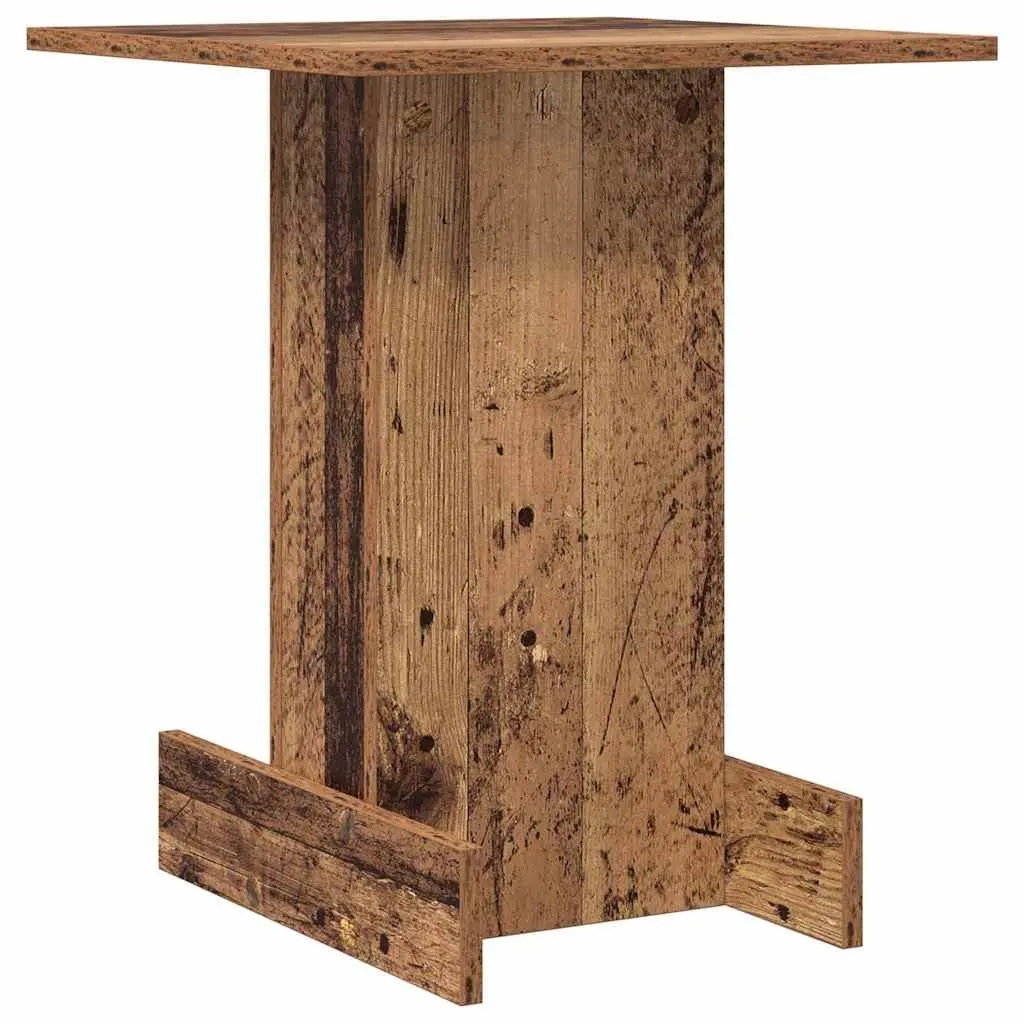 vidaXL Avlastningsbord Gammelt tre 44,5 x 45 x 55 cm Konstruert tre