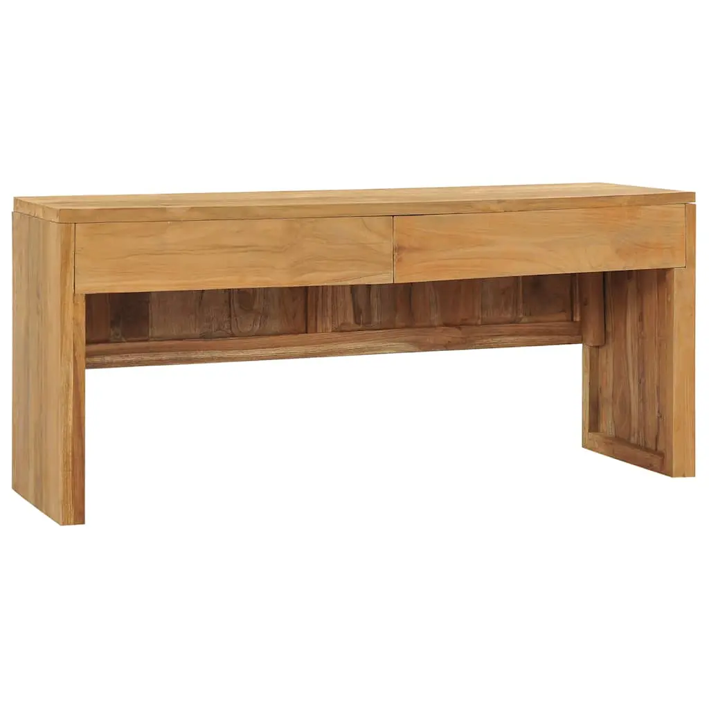 vidaXL TV-benk 100x35x45 cm heltre teak