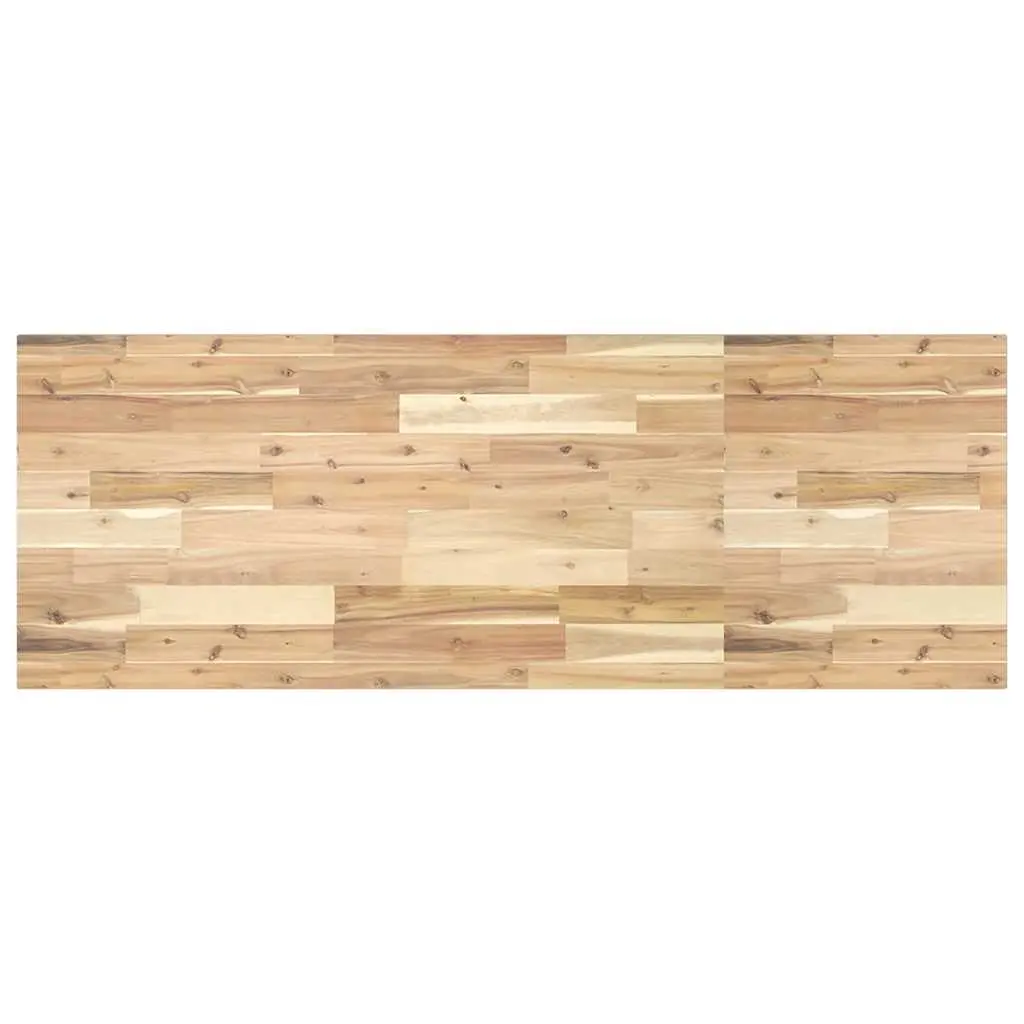 vidaXL Bordplate rektangulær 160x50x2 cm heltre akasie