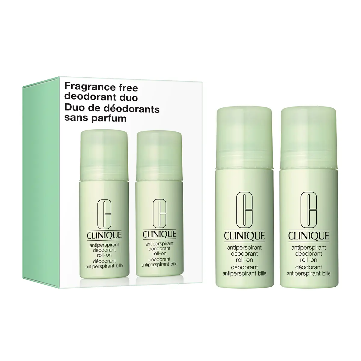 CLINIQUE Fragrance Free Deodorant Duo