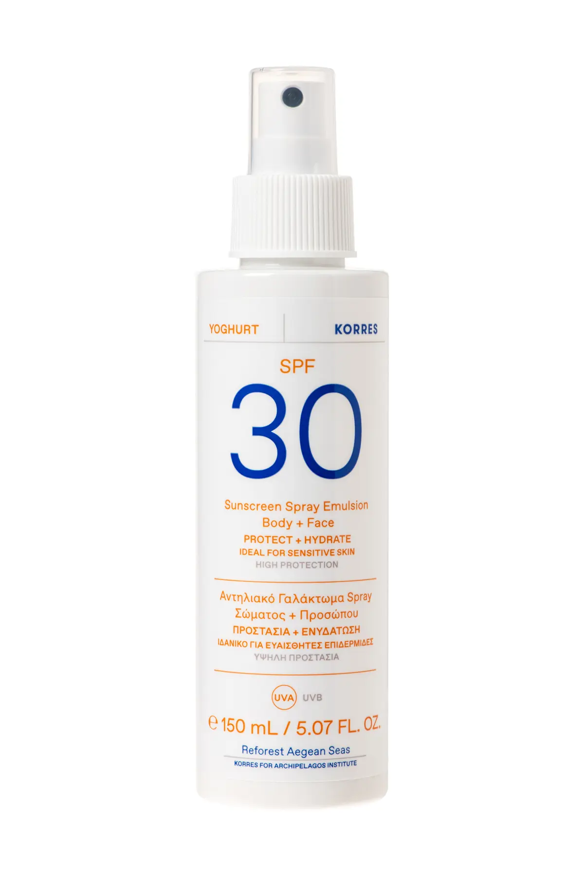 Korres Yoghurt Face&Body Spray SPF30 150ml