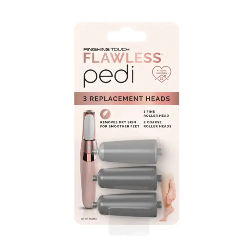 Pedicure Replacement Heads 3pcs