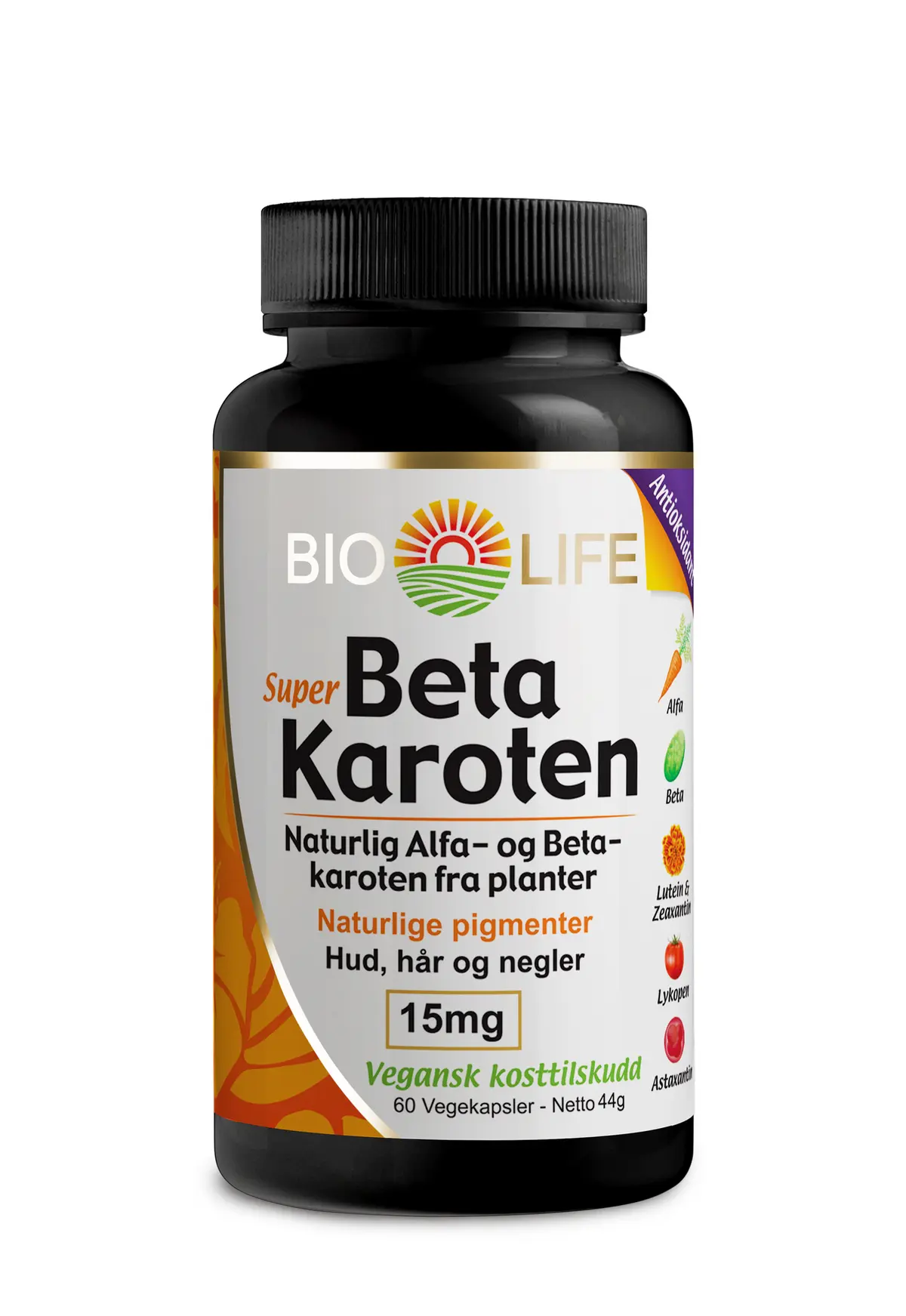 Bio Life Betakaroten 15mg