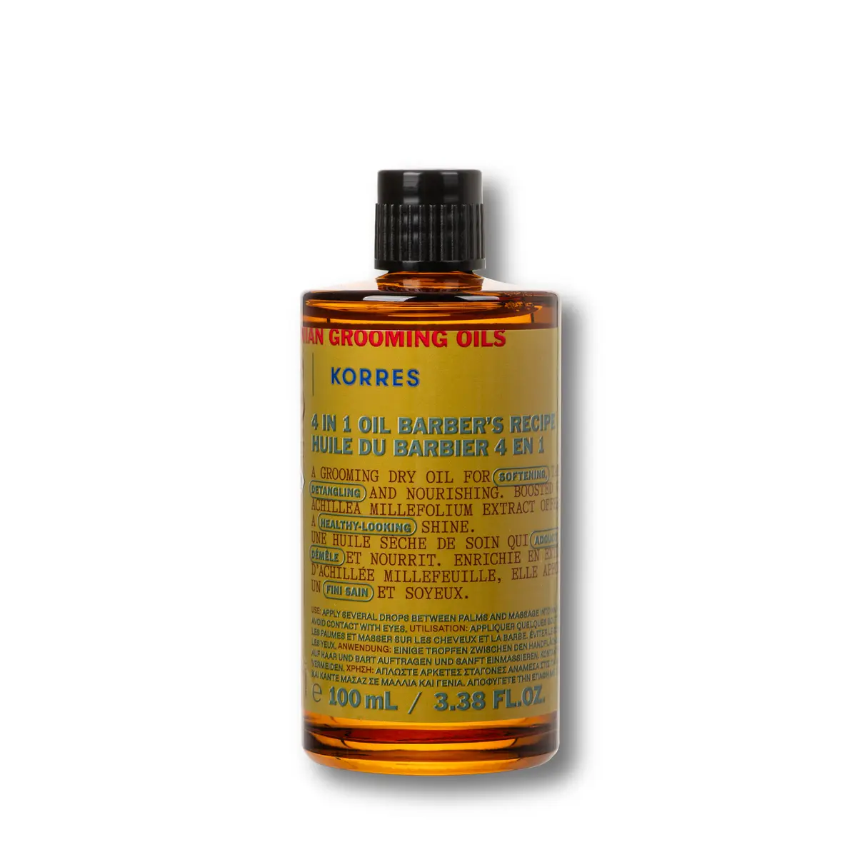 Korres Achillea for Men Grooming Oil 100ml