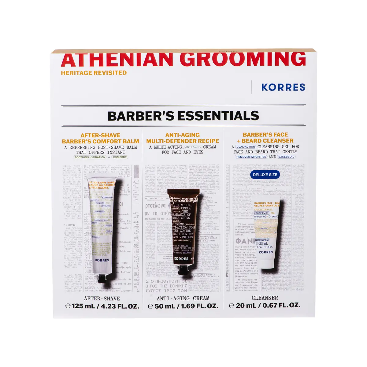 Korres Achillea Mens Starter Kit