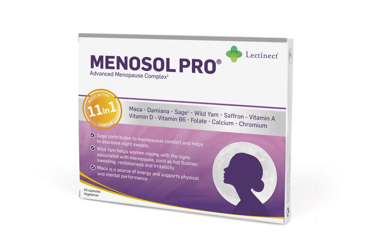 Lectinect Menosol Pro 40 kapsler