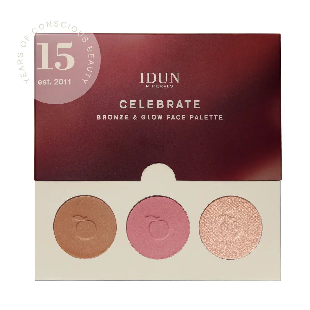 IDUN Minerals Celebrate Bronze & Glow Face Palette