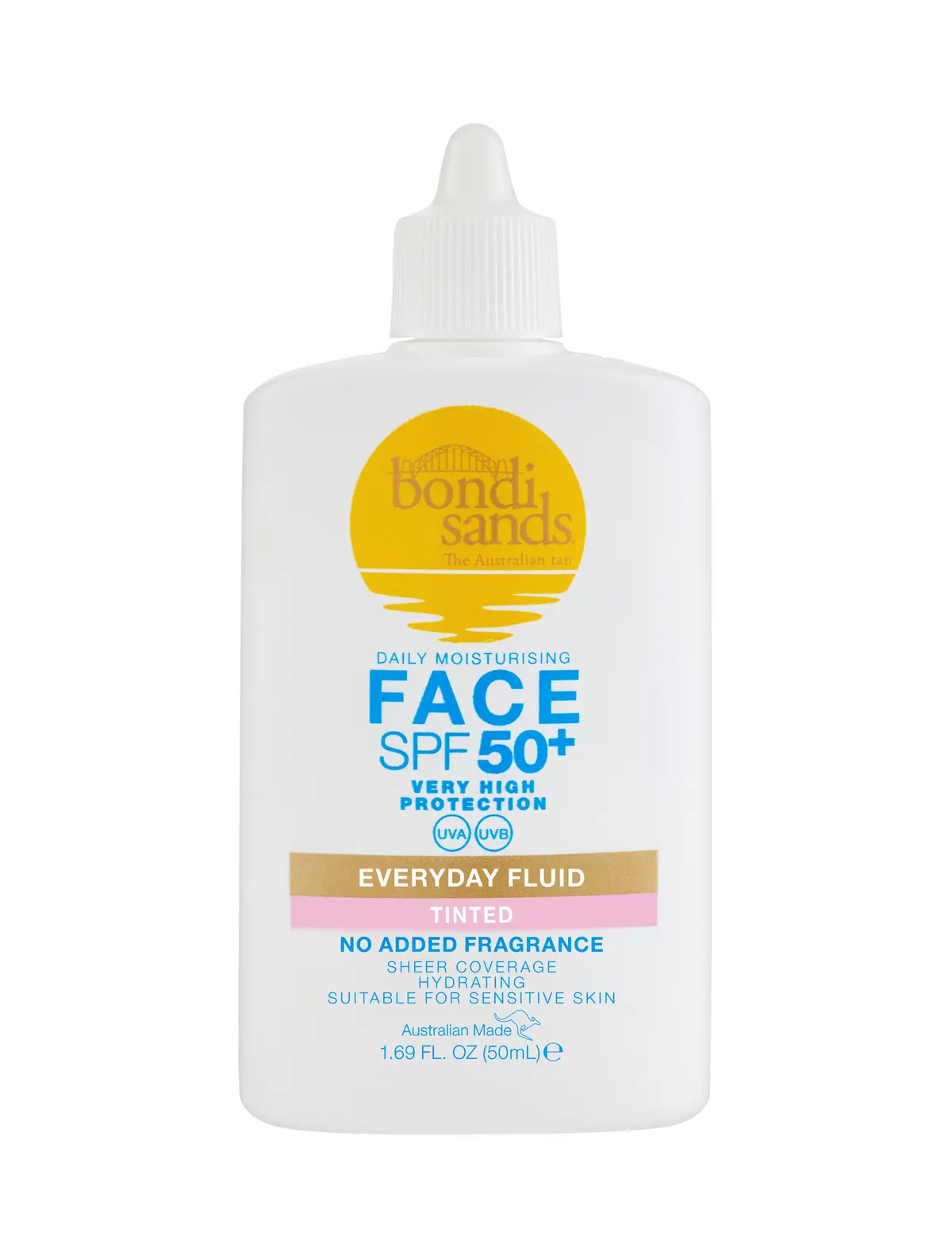 Bondi Sands Everyday Tinted Face Fluid SPF50+ 50ml