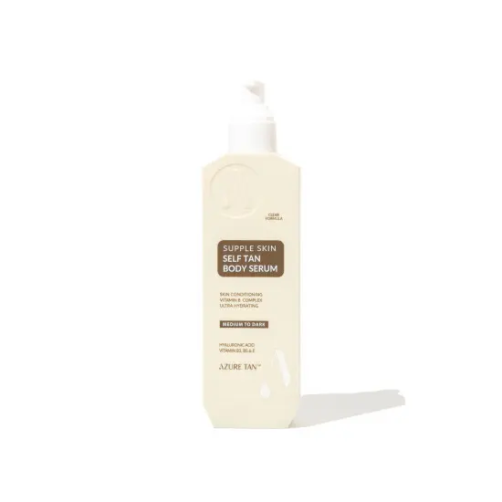 AZURE TAN Supple Skin Body Tanning Serum Medium/Dark