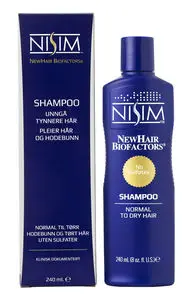 NISIM Shampoo for normal til tørr hodebunn og tørt hår 240ml